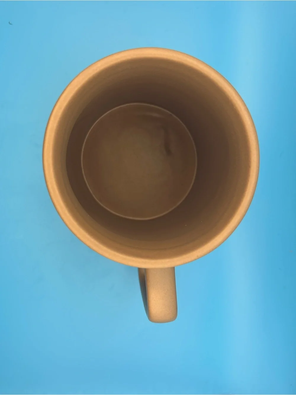 Disney Tan Ceramic Mug with Castle Logo